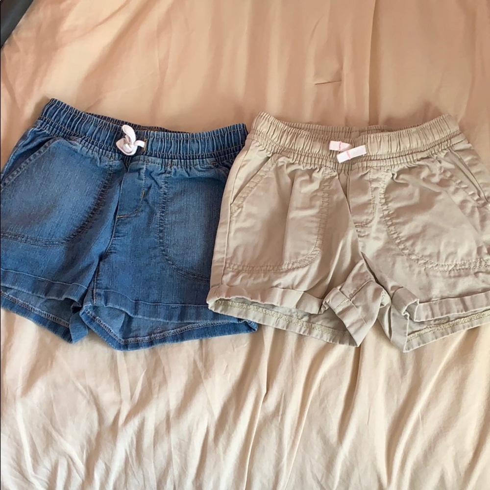 2 pairs Girls Size 6 Shorts